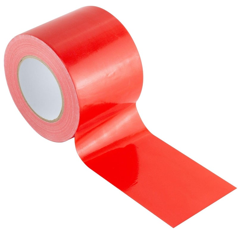 GTSE Wide Duct Tape, Red, 4 Inches x 55 Yards (164 ft), Heavy Duty, Waterproof Repair Tape for Indoor or Outdoor Use, 1 Roll - Image 3